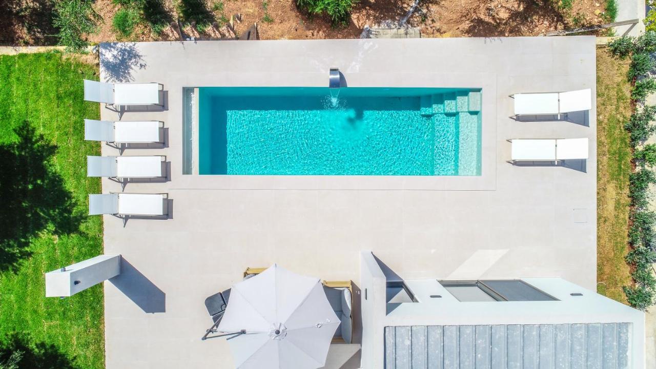 Villa Vivian Heated Private Swimming Pool & Jacuzzi Georgioúpoli Extérieur photo